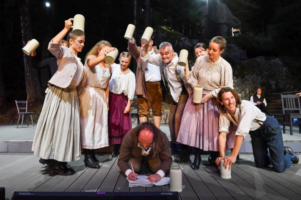 Szene aus HOPPELPOPPEL ODER JEAN PAULS ZAUBERLAND