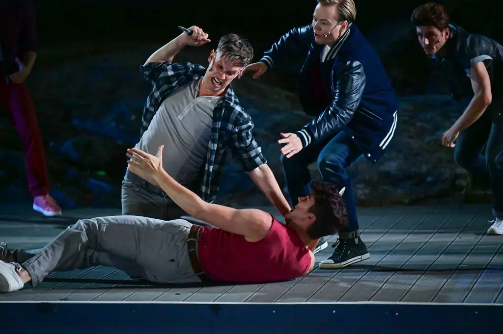 Nico Schweers, Manuel Nobis, Bosse Vogt und Christoph Loebelt auf der Bühne