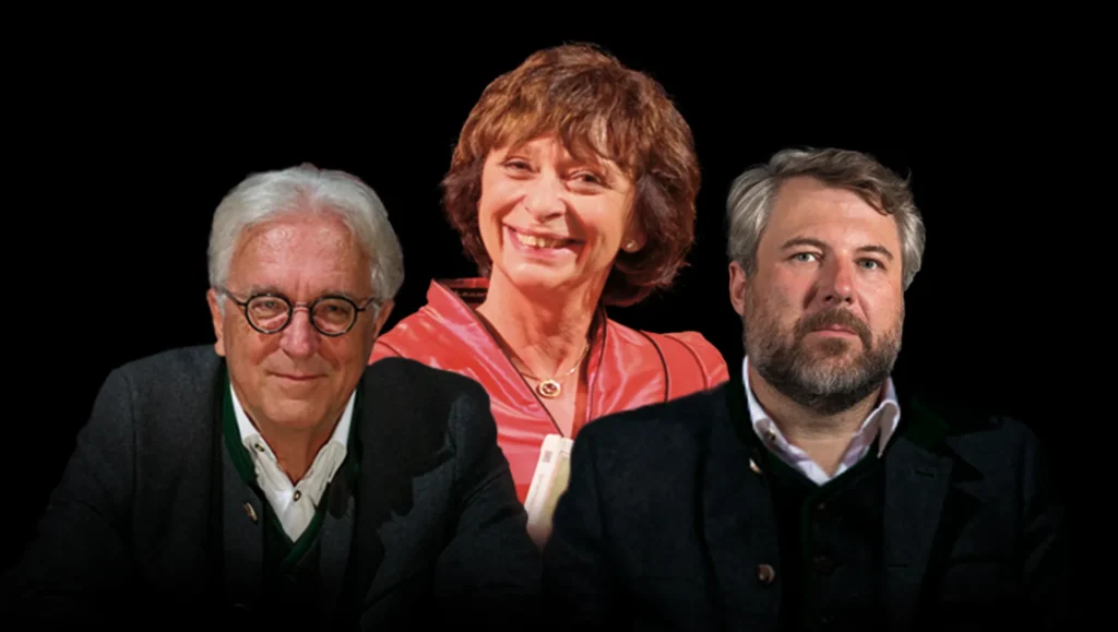 Dieter Fischer, Conny Glogger und Gerd Anthoff