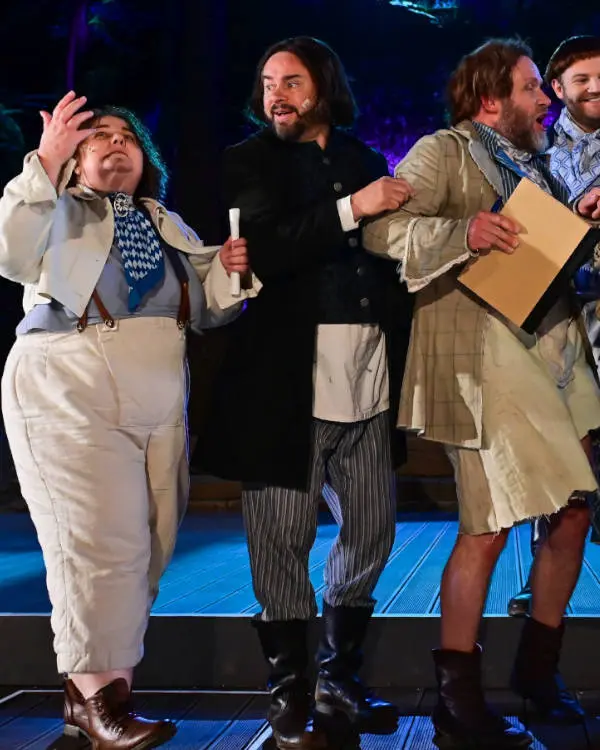 Mischa Mang als Handwerker