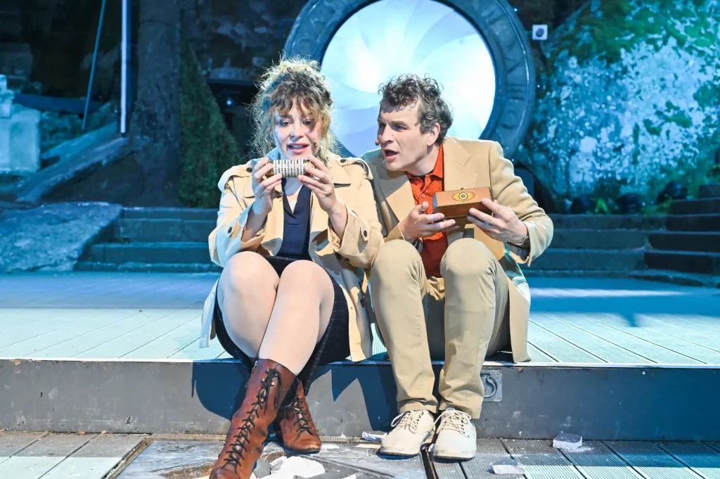 Bernadette Leopold und Sebastian Kaufmane