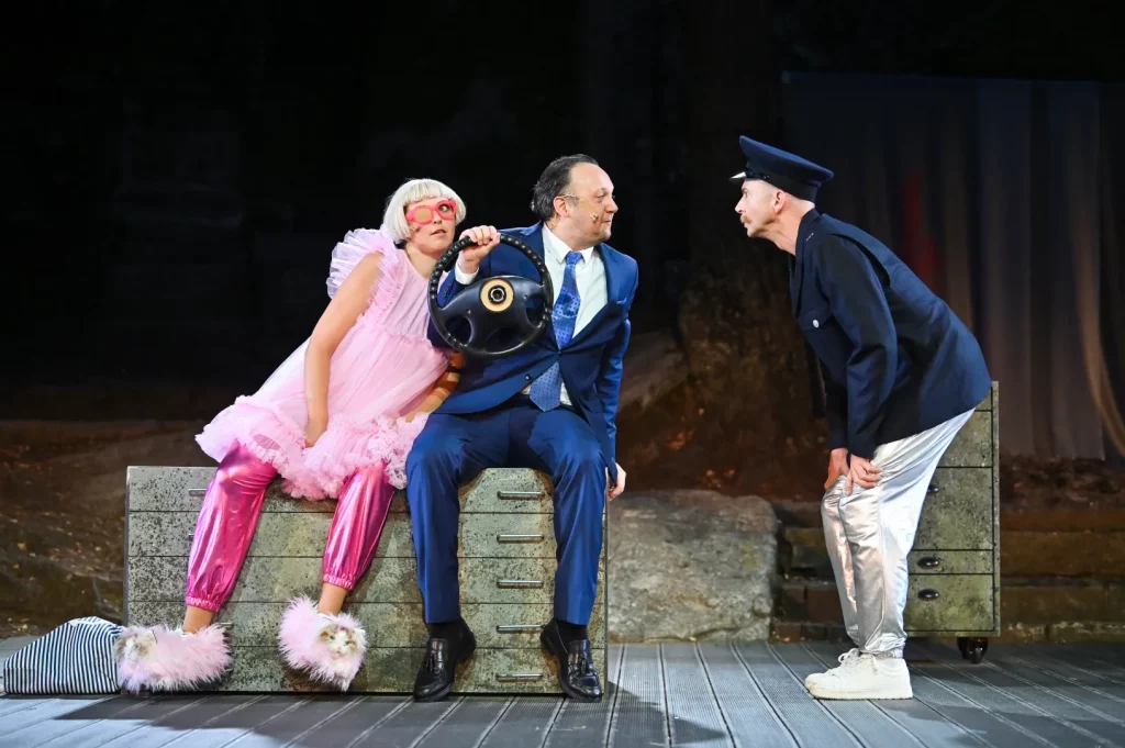 Mira Huber, Julian Niedermeier und Mark Weigel