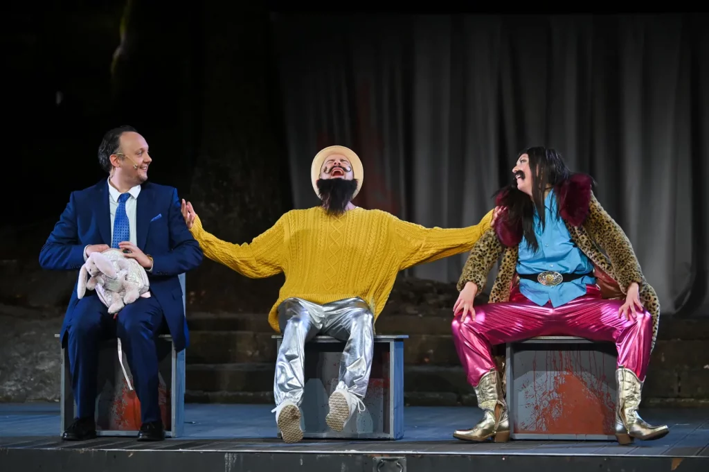 Julian Niedermeier, Mira Huber und Mark Weigel