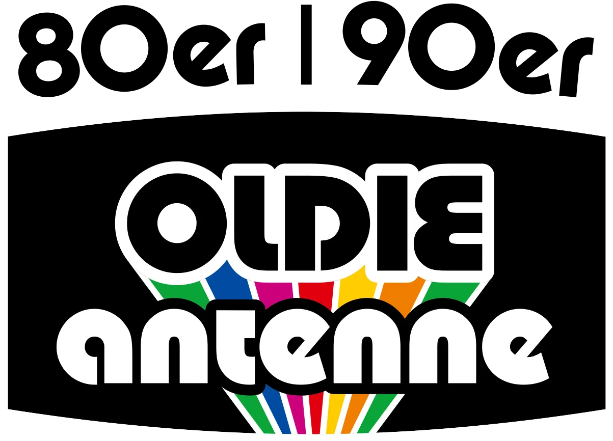 Logo des Medienpartners "80er 90er Oldie Antenne"